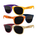 SplitTone Retro Sunglasses with Side Imprint